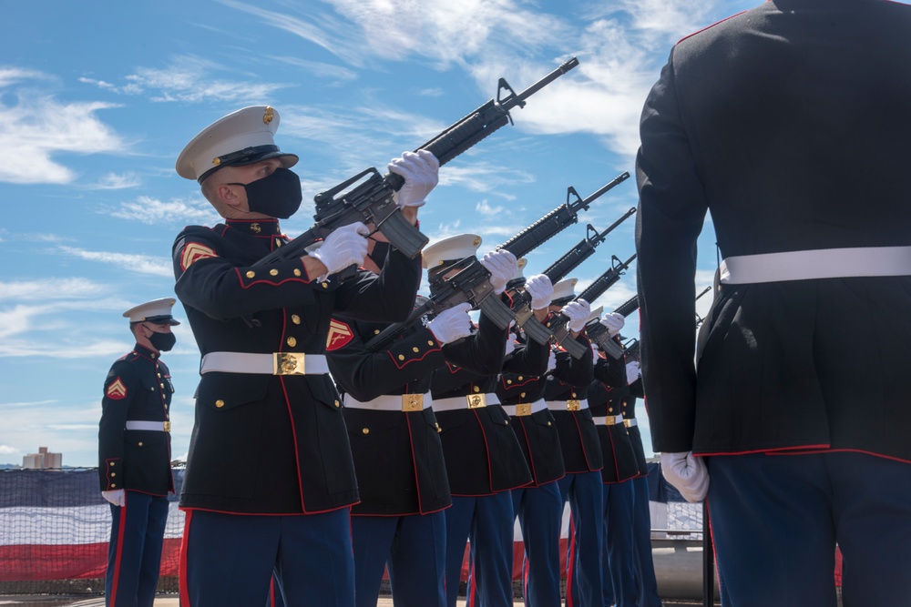 75th Anniversary of the End of WWII aboard Battleship Missouri Memorial