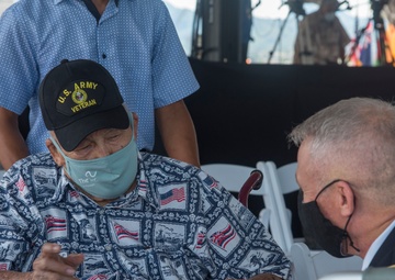 75th Anniversary of the End of WWII aboard Battleship Missouri Memorial