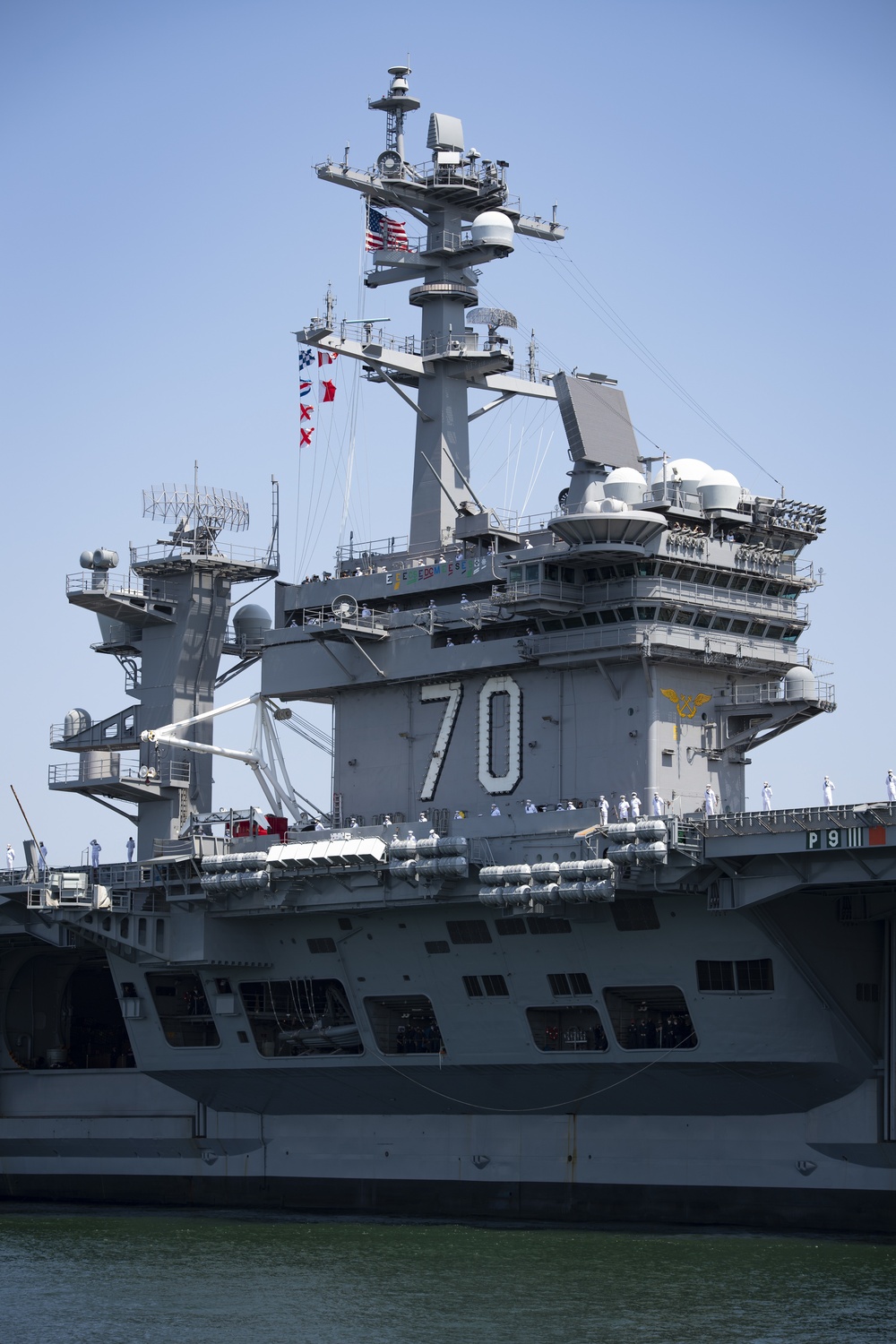 USS Carl Vinson (CVN 70) Arrives in San Diego