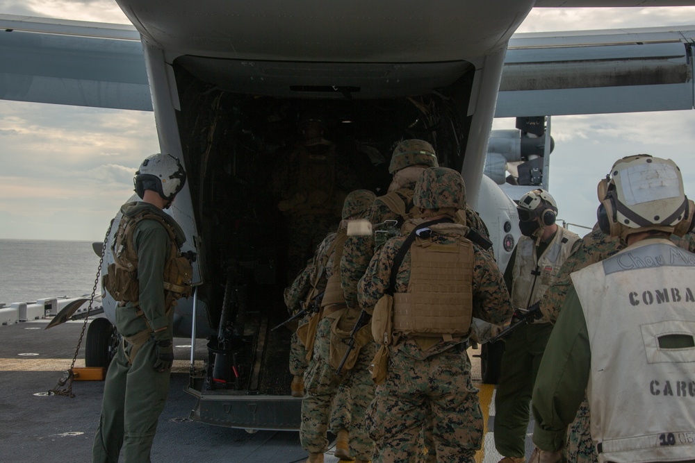 Marines with 31st MEU FCE embassy reinforcement drill