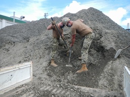 Seabees Build Vehicle Warehouse, Maintenance Facility to Support NBU-7