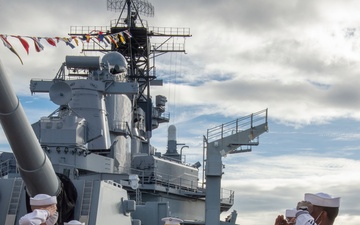 75th Anniversary of the End of WWII aboard Battleship Missouri Memorial