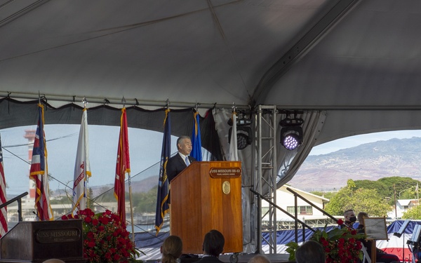 75th Anniversary of the End of WWII aboard Battleship Missouri Memorial