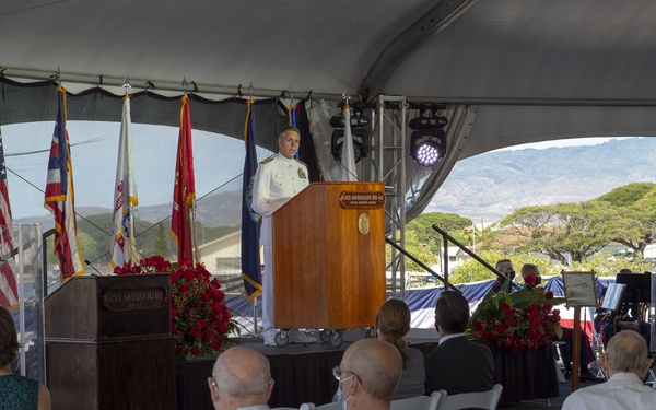 75th Anniversary of the End of WWII aboard Battleship Missouri Memorial