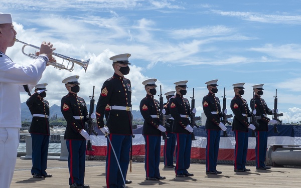 75th Anniversary of the End of WWII aboard Battleship Missouri Memorial