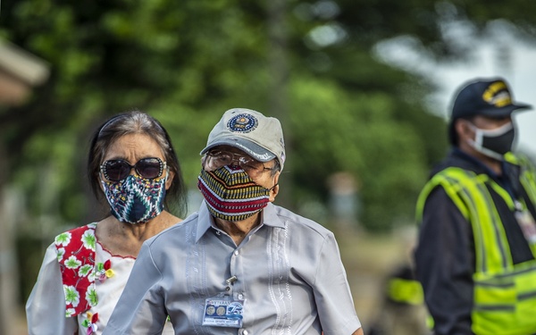 75th Anniversary of the End of WWII aboard Battleship Missouri Memorial