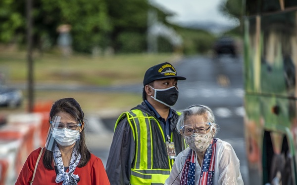 75th Anniversary of the End of WWII aboard Battleship Missouri Memorial