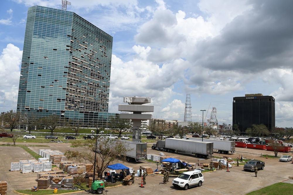 La. National Guard responds to Hurricane Laura