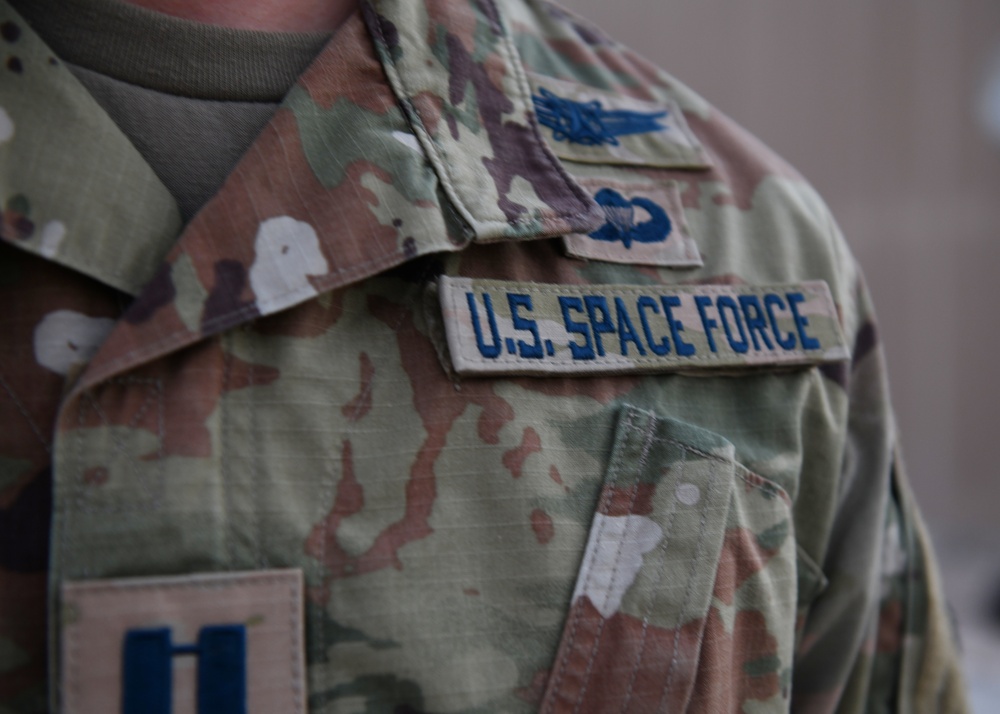AUAB Airmen make history as first deployed Space Force members