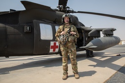 Sgt. Kayla Sampson, Flight Medic