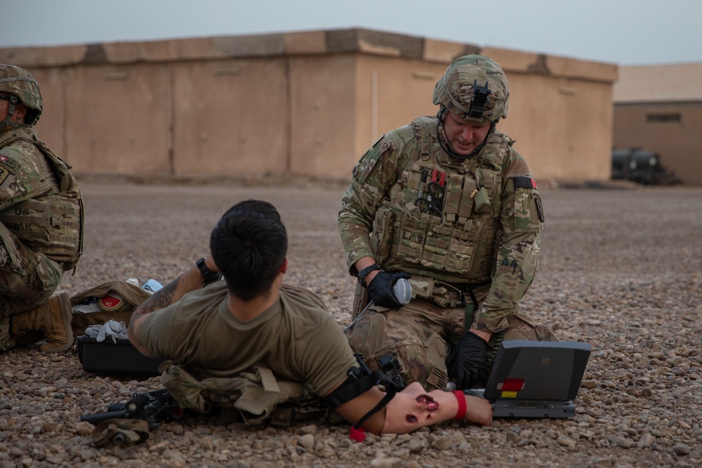 160th Forward Resuscitative Surgical Team Train in Taji