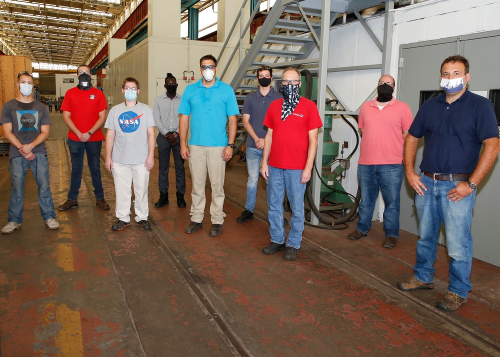 Eye on Innovation: NNSY Cold Spray Team Successfully Repairs Complex Component on Bush Project