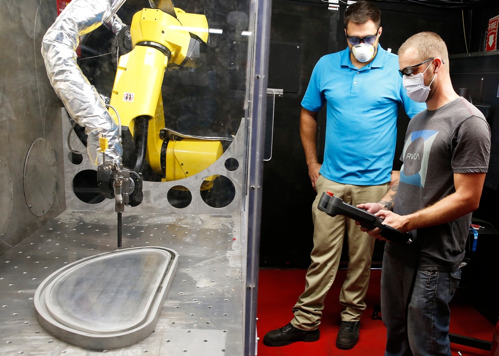 Eye on Innovation: NNSY Cold Spray Team Successfully Repairs Complex Component on Bush Project