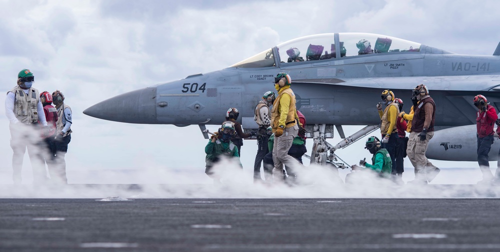 USS Ronald Reagan (CVN 76) Flight Operations