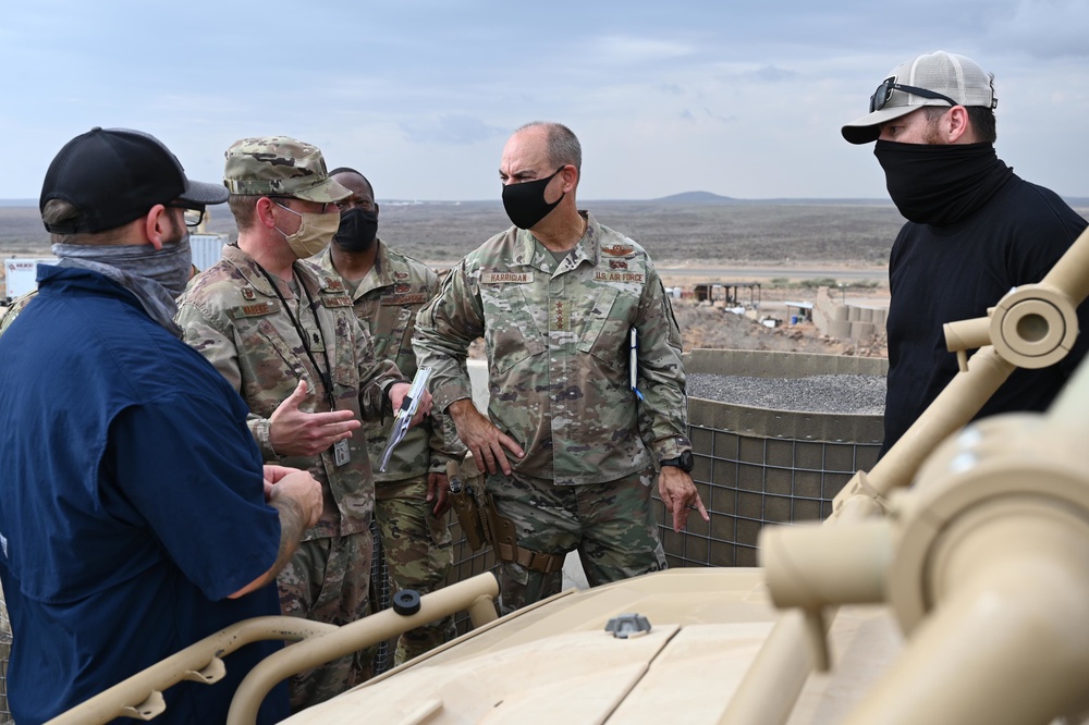 USAFE-AFAFRICA commander visits Airmen in East Africa