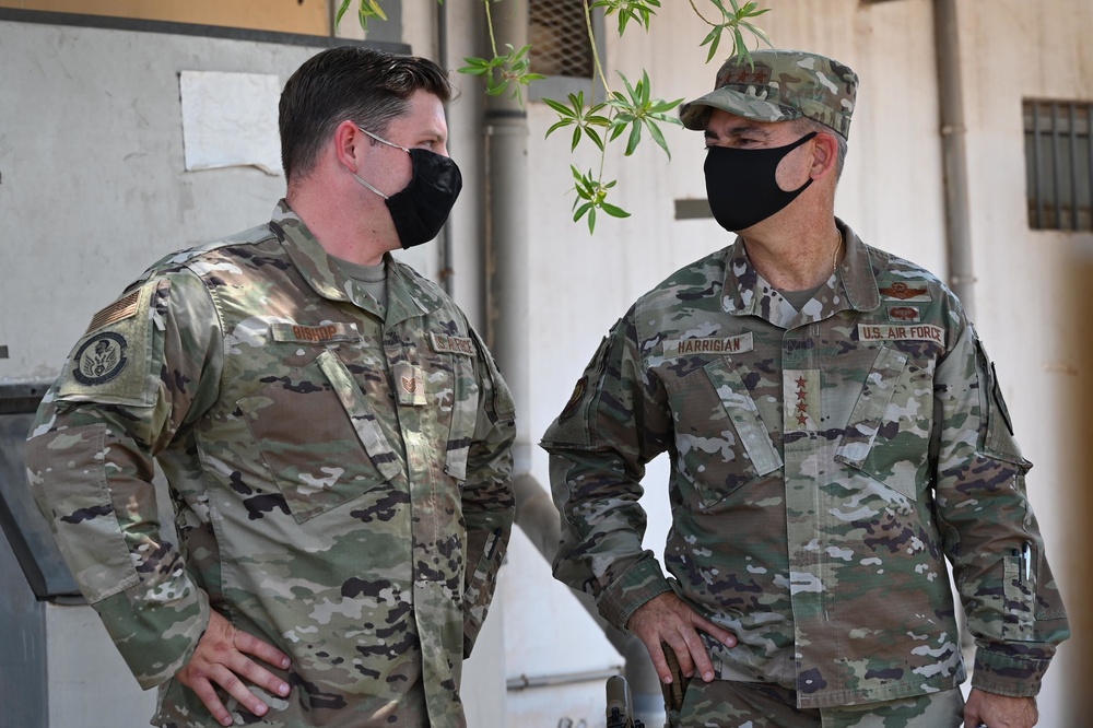 USAFE-AFAFRICA commander visits Airmen in East Africa