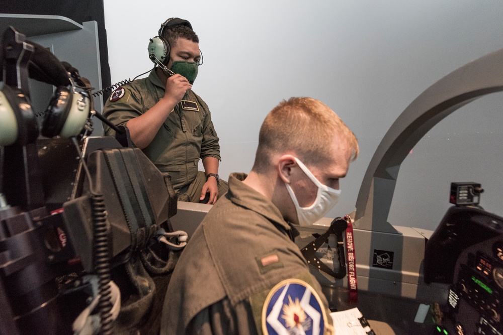 Enlisted graduate of Pilot Training Next instructs at Laughlin