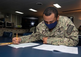 Navy Advancement Exam USS Bataan (LHD 5)