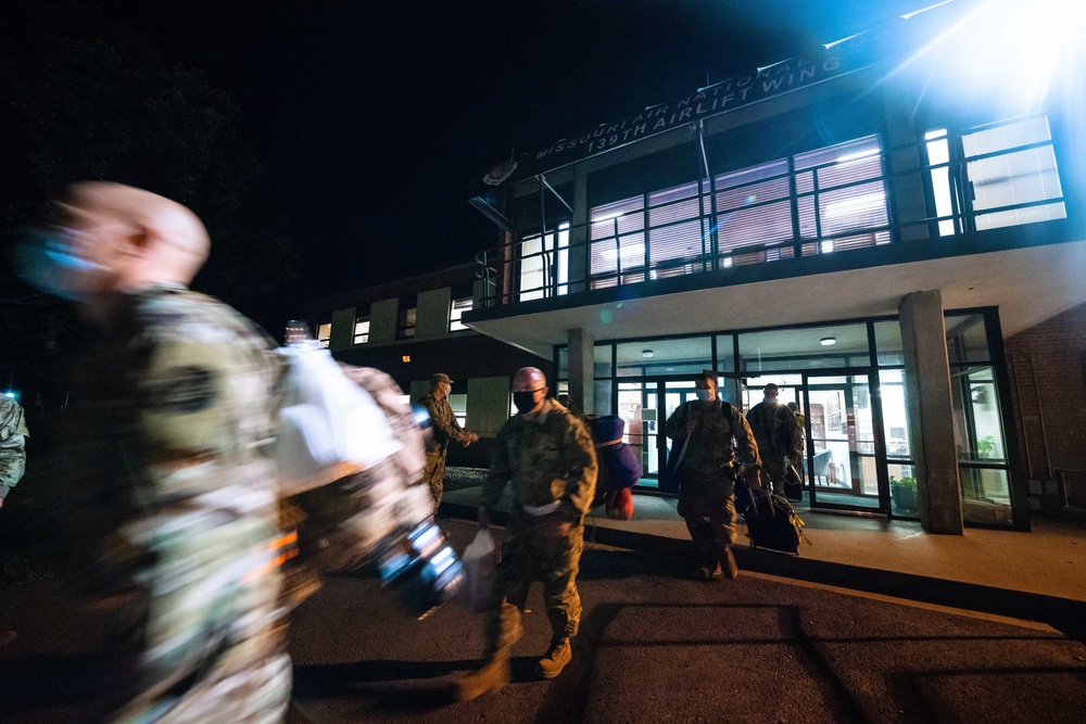 Missouri Airmen deploy to support contingency operations around the globe