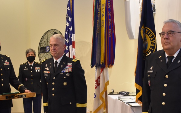 Chaplain bid farewell to one of their own