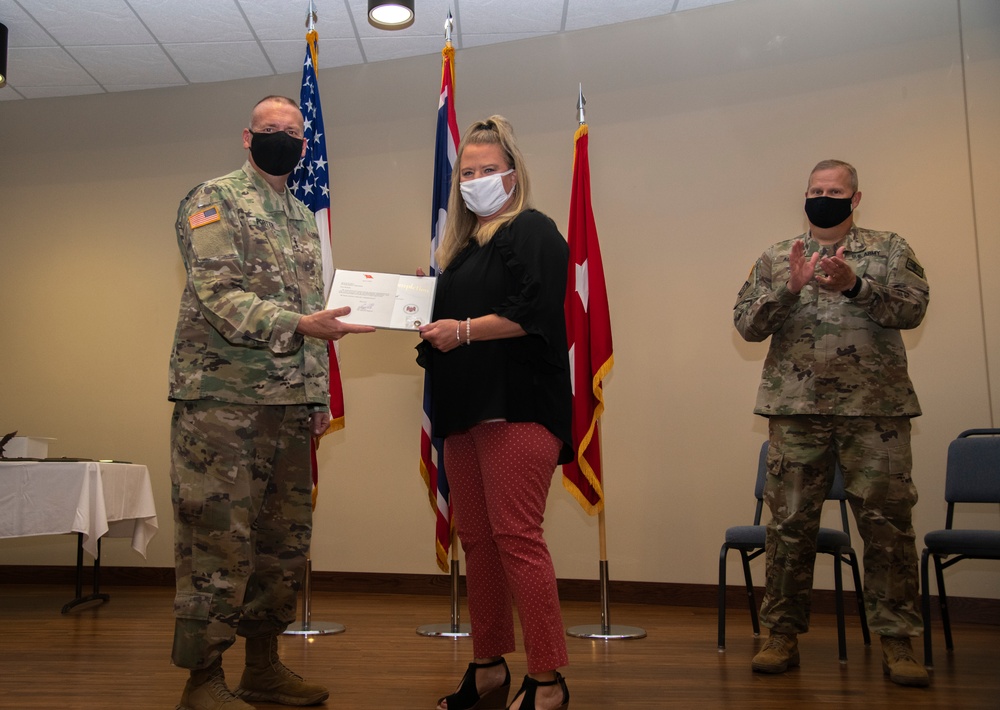 Wyoming Military Department employees earn awards for their service