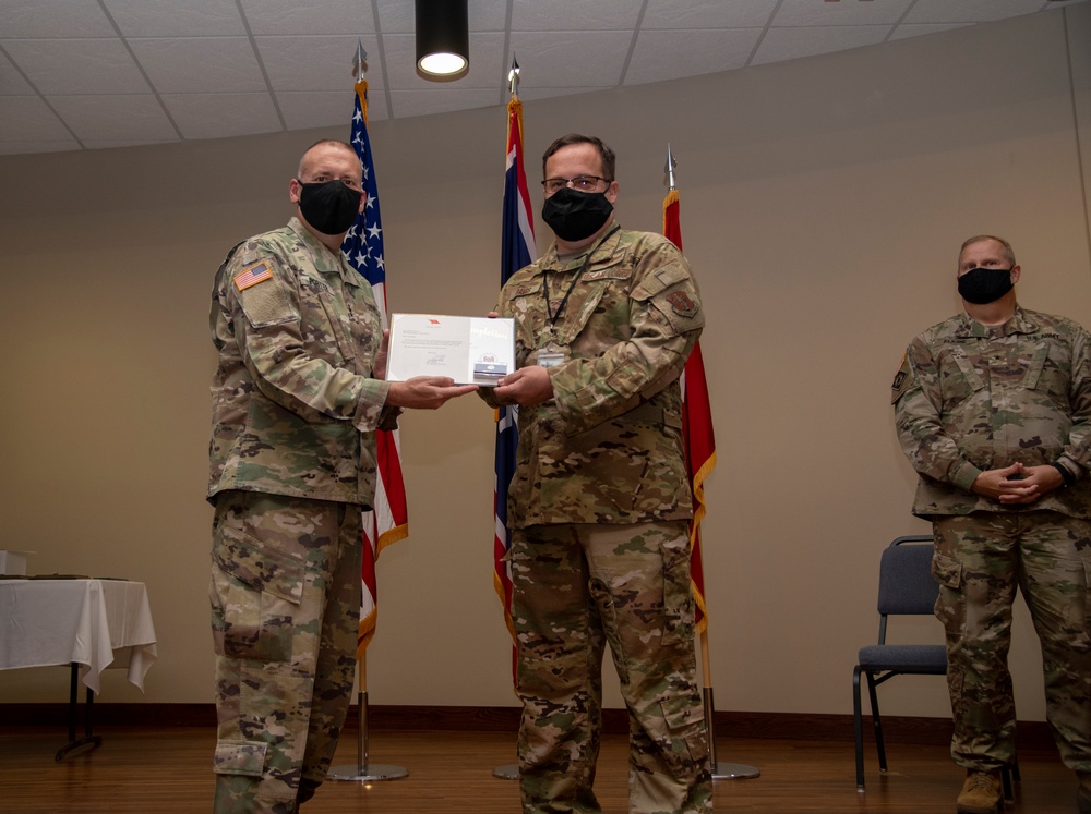 Wyoming Military Department employees earn awards for their service