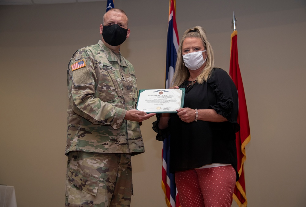 Wyoming Military Department employees earn awards for their service