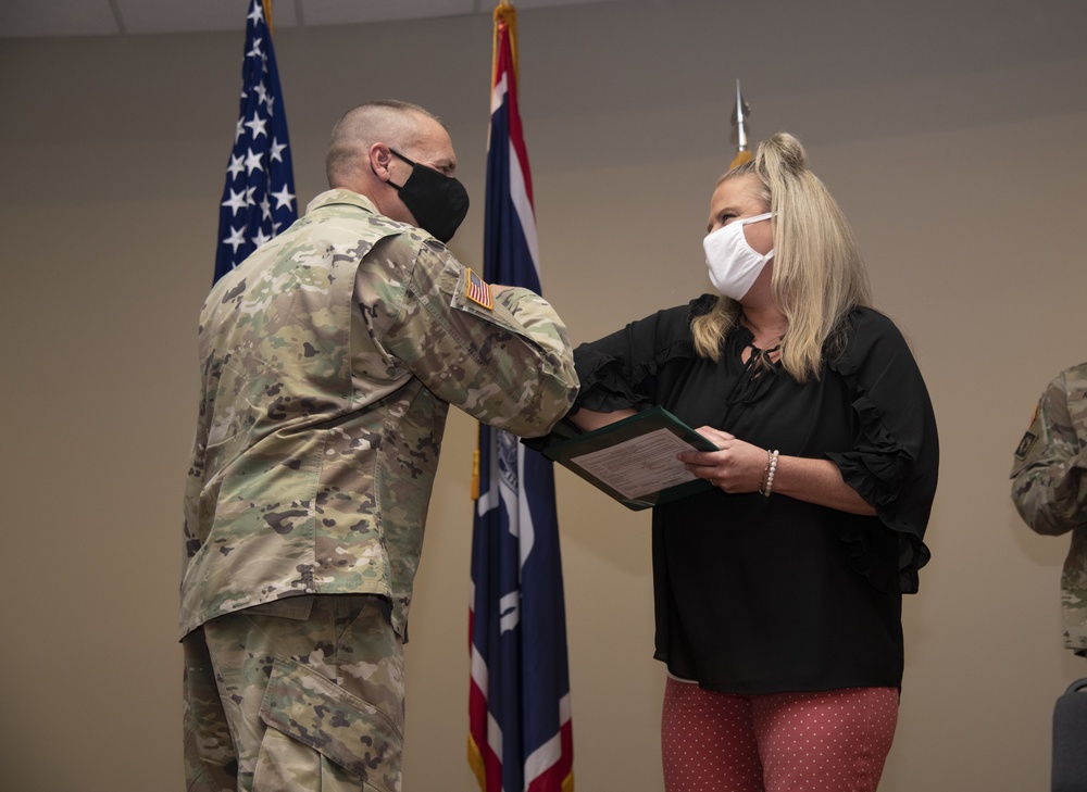 Wyoming Military Department employees earn awards for their service