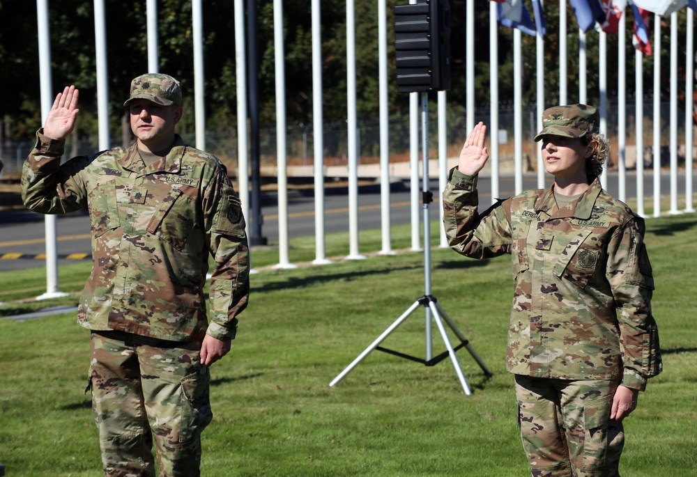 Joint Promotion Ceremony special for Washington Guard Family