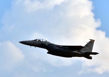 Strike Eagle at sunset