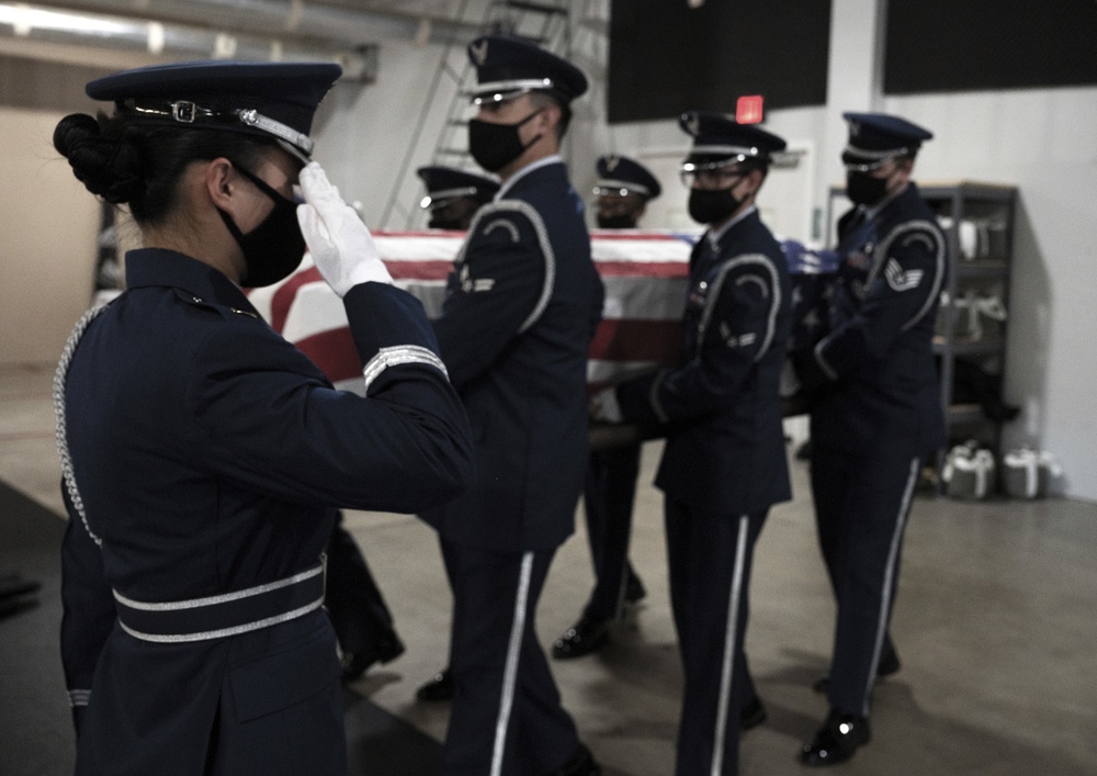 Inspired to serve: Little Rock CGO joins base honor guard