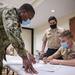 Sailors participate in the Navywaide E-6 Advancement Exam