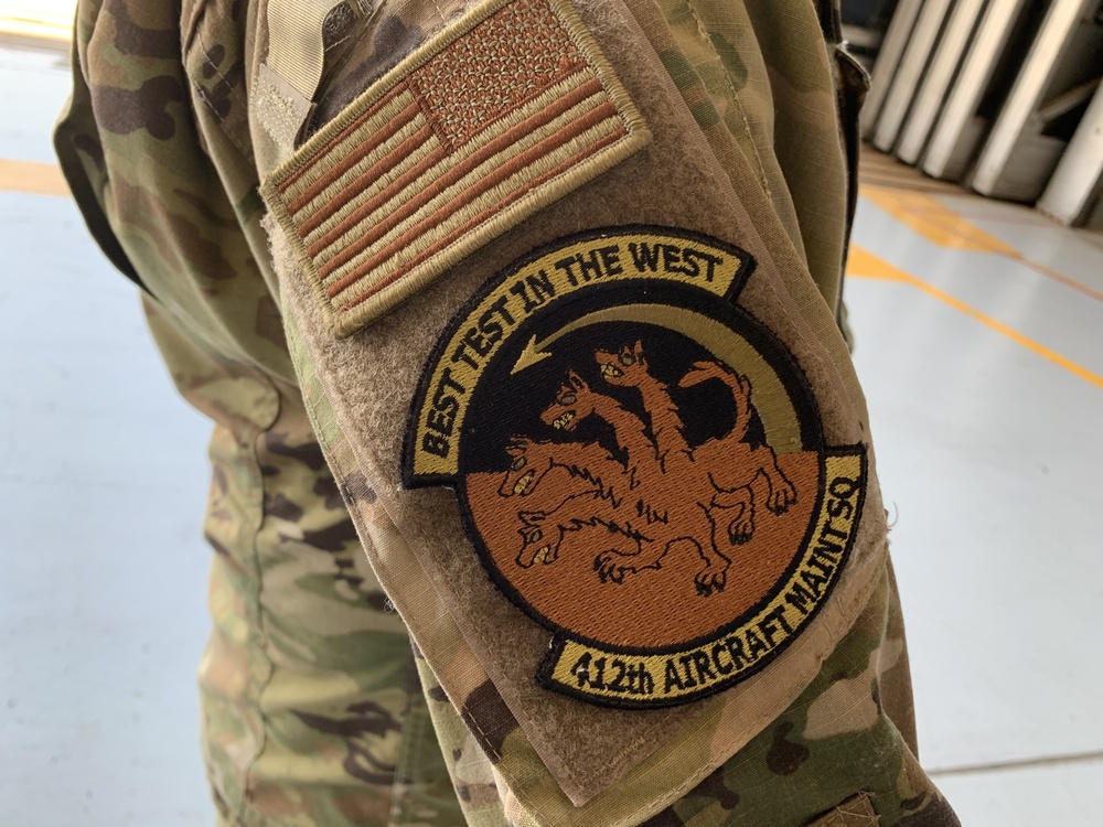 412th Aircraft Maintenance Squadron patch