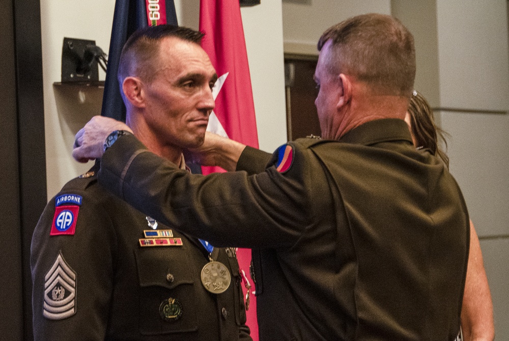 CSM Timothy A. Guden leaves a legacy behind as he bids farewell and hangs up his uniform for good