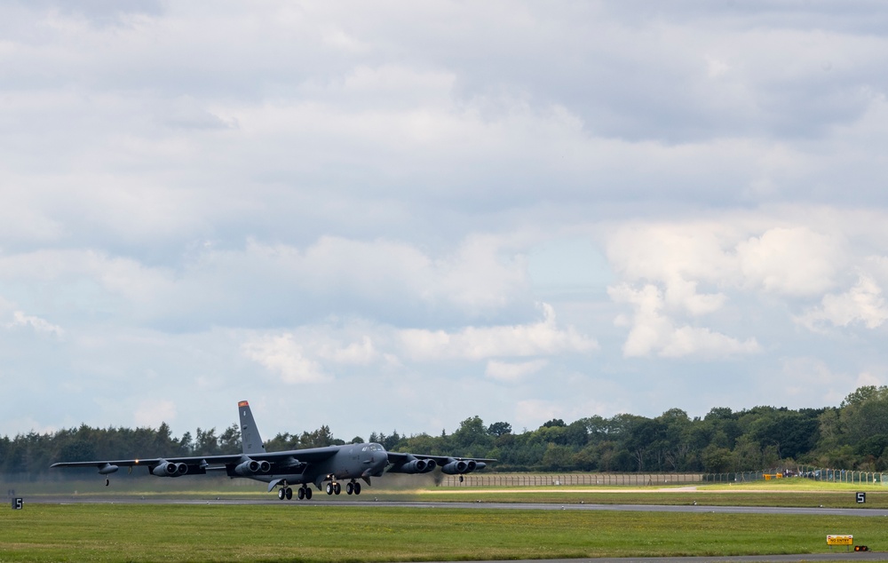 B-52H Stratofortress Take Off at Royal Air Force Fairford