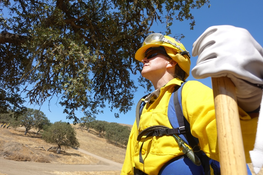 California National Guard Soldiers arrive to support CAL FIRE in fighting wildfires across California 2020