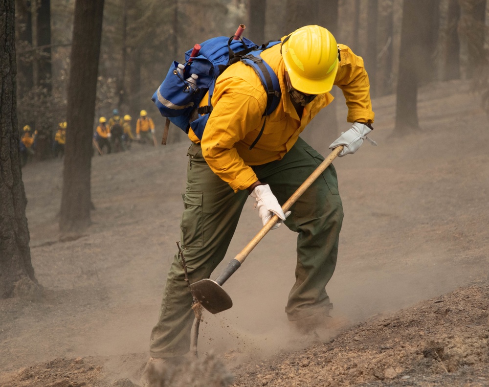 14th BEB Trains for August Complex Wildland Fire Response