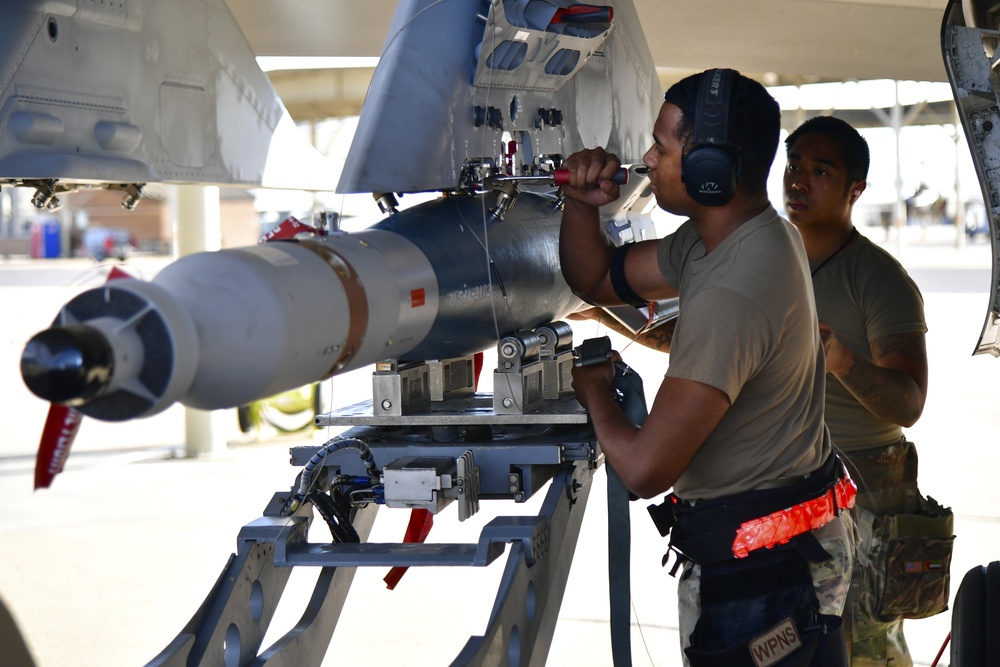 34th FS deployment experience proves valuable during recent weapons evaluation