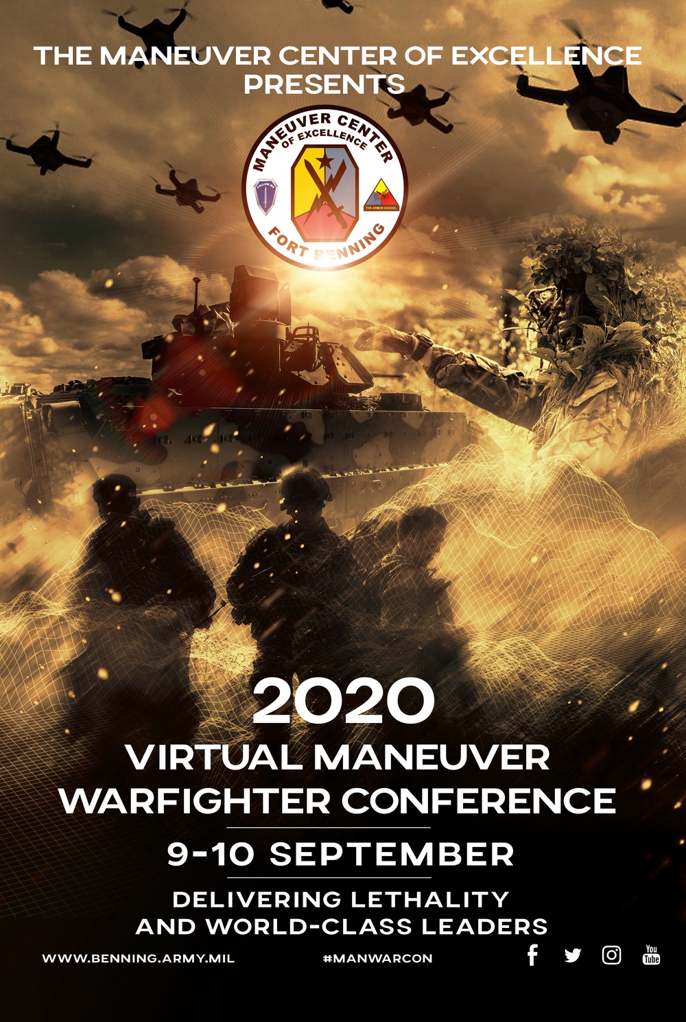 Lethality, world-class leadership are focus of Maneuver Warfighter Conference, Sept. 9-10 online