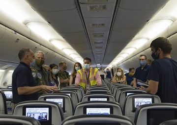 USTRANSCOM conducts test to reduce risk of COVID exposure on aircraft