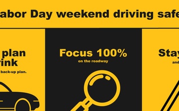 Practice safe driving Labor Day weekend