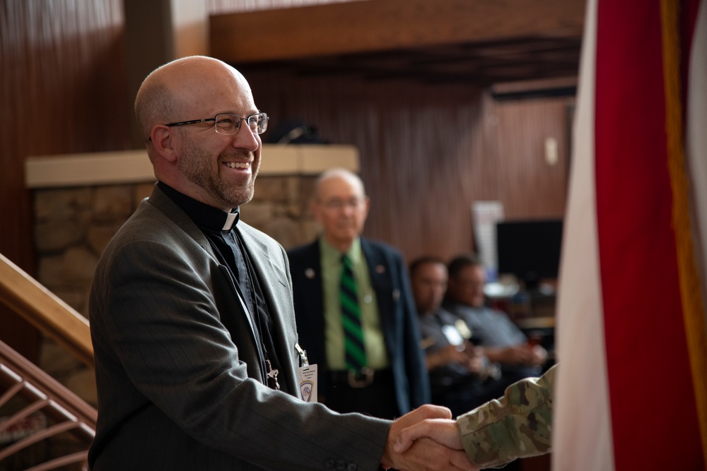 Wyoming Army National Guard commissions a new chaplain for the 960th Brigade Support Battalion