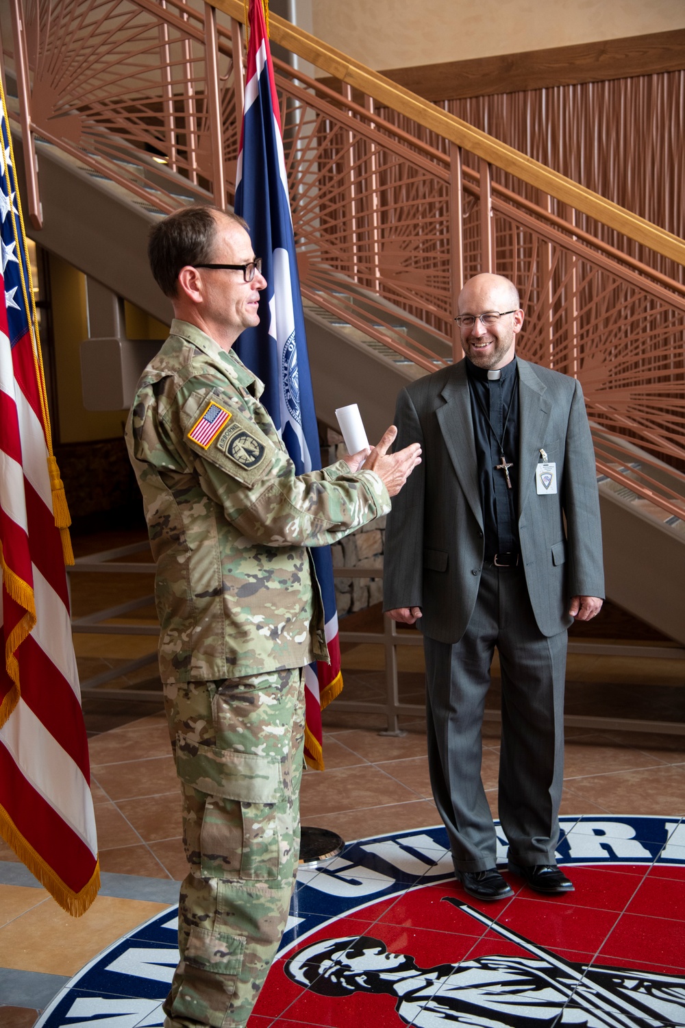 Wyoming Army National Guard commissions a new chaplain for the 960th Brigade Support Battalion