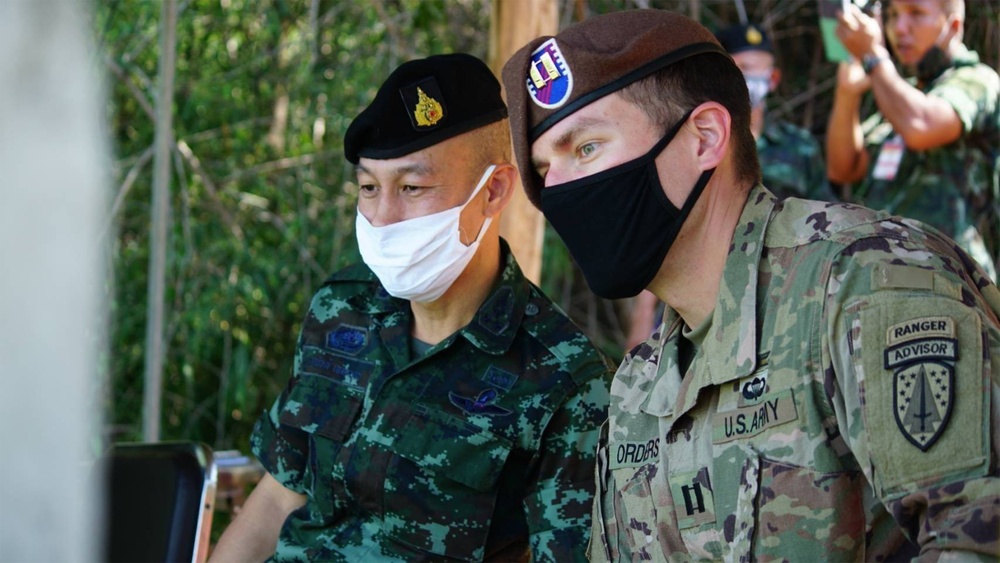 SFAB trains with Royal Thai Army forces in Thailand