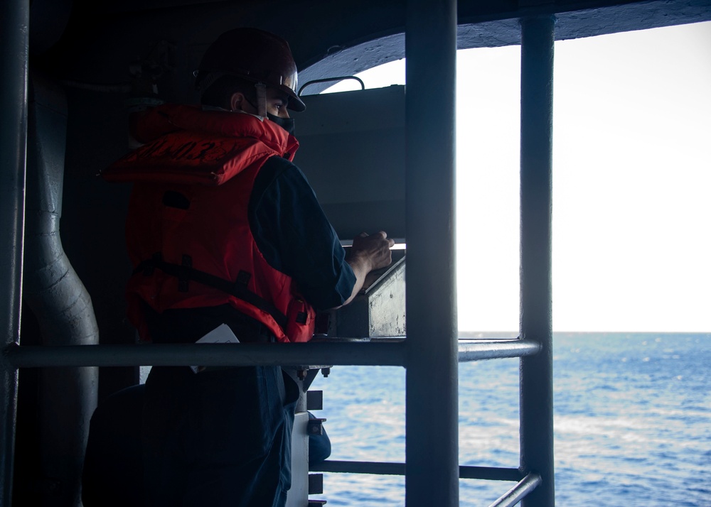 USS ESSEX UNDERWAY OPERATIONS