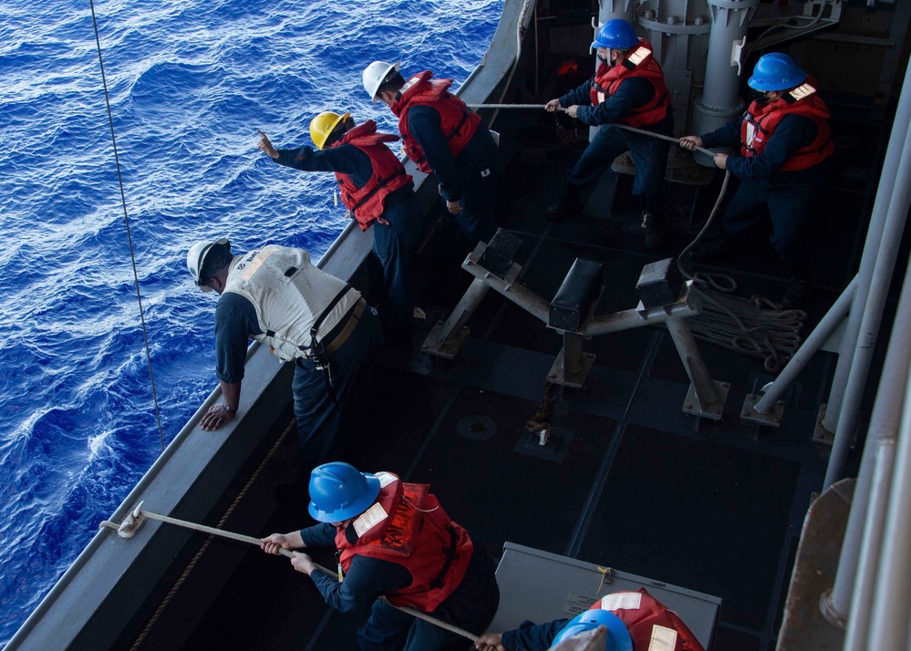 USS ESSEX UNDERWAY OPERATIONS