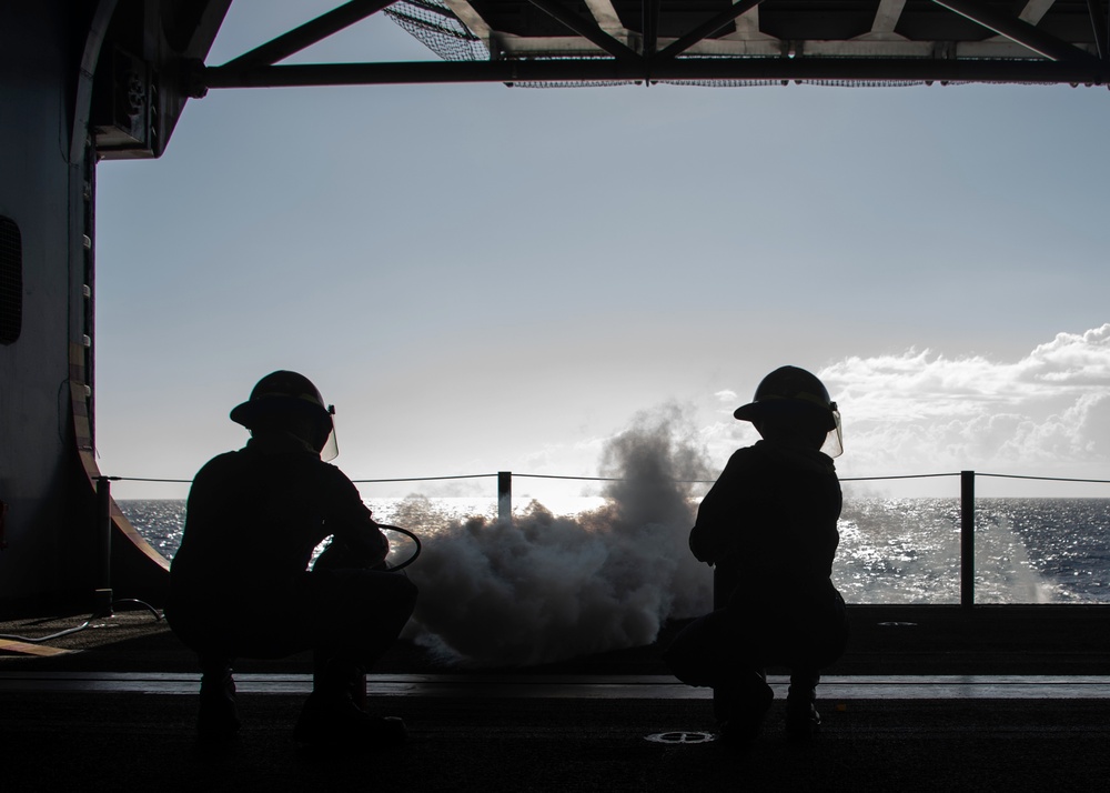 USS ESSEX UNDERWAY OPERATIONS