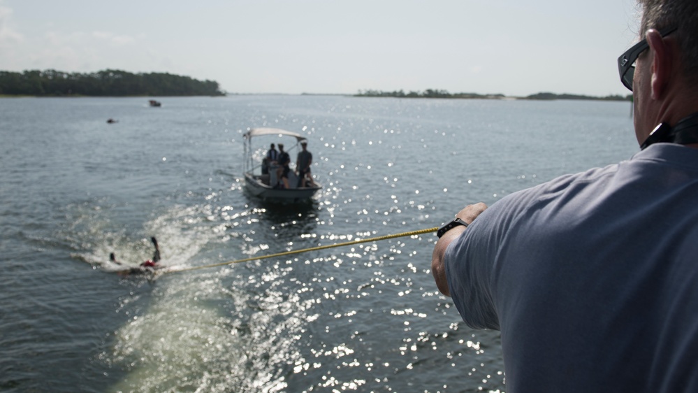 Air Commandos conduct parachuting, water survival training