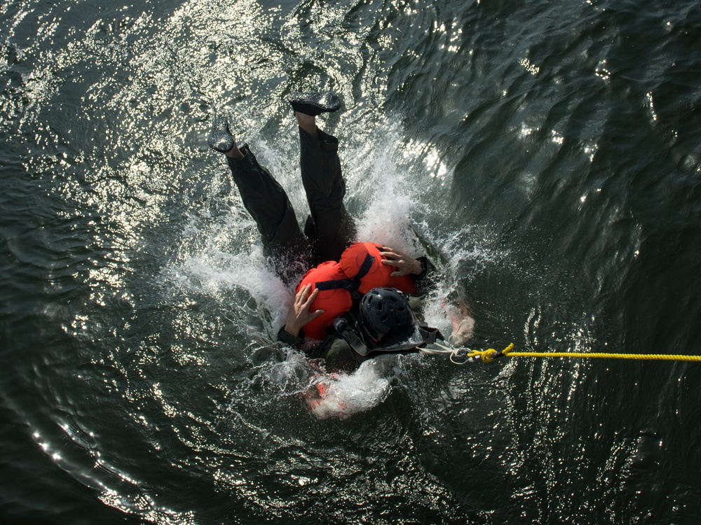 Air Commandos conduct parachuting, water survival training