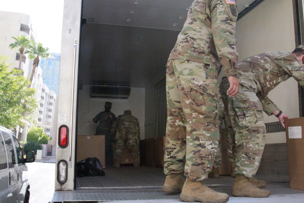 AZ NG COVID-19 PPE Distribution